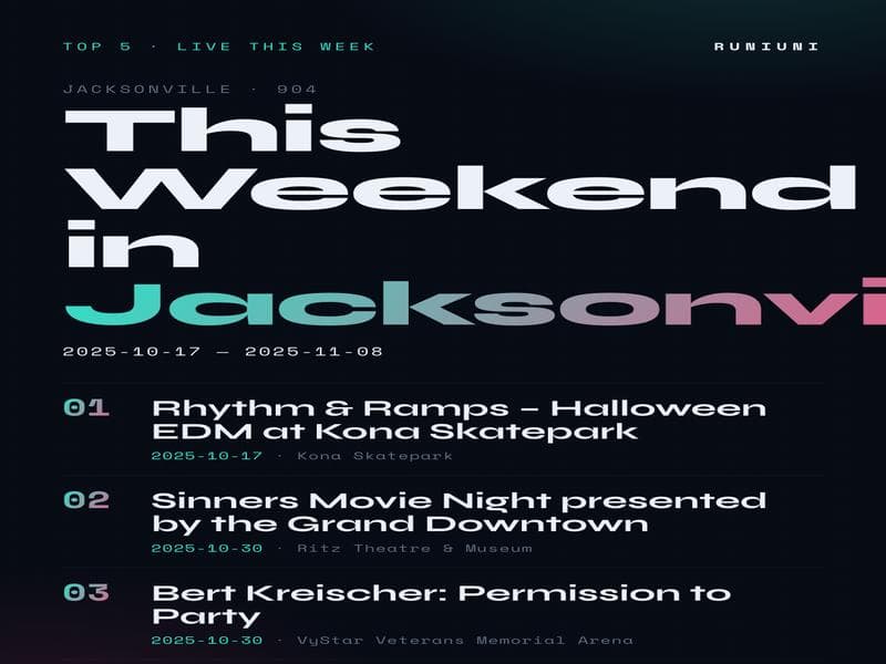 This Weekend in Jacksonville