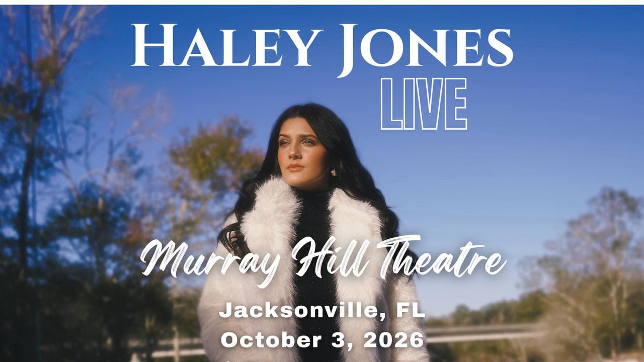 Haley Jones LIVE at Murray Hill Theatre Oct 3, 2026